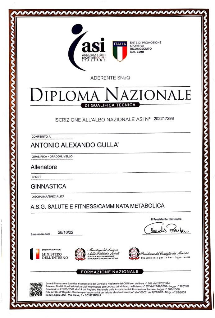 Trainer di Camminata Metabolica