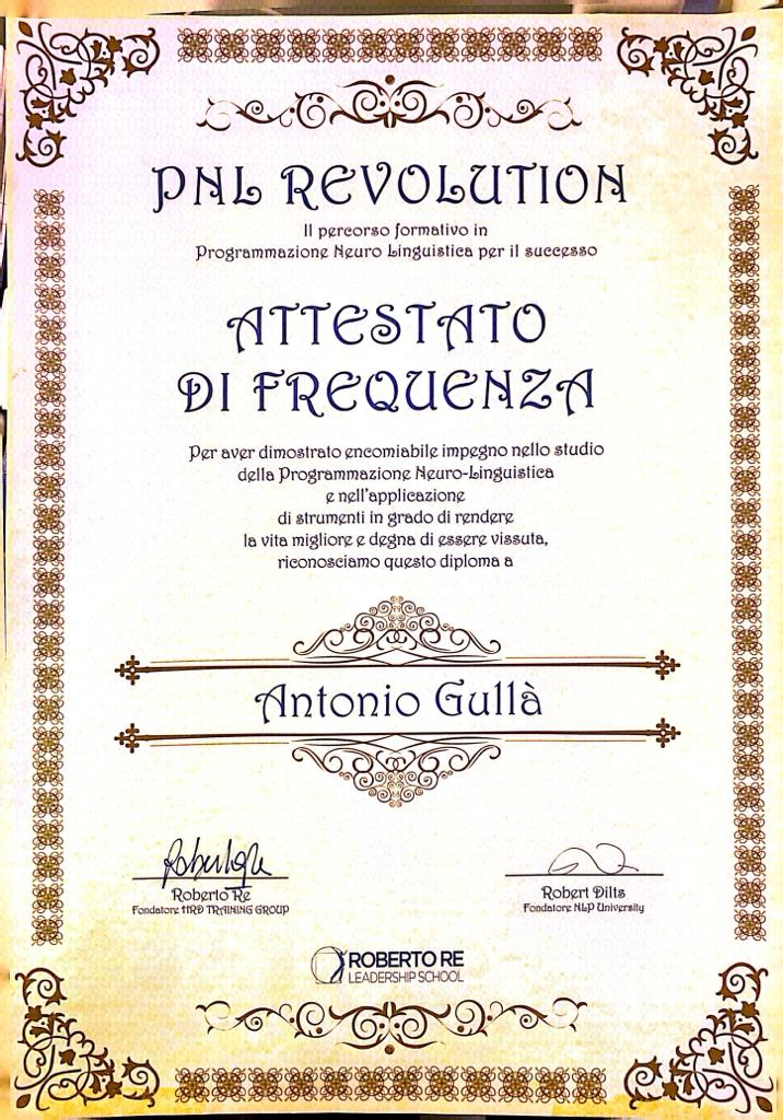PNL Programmazione Neurolinguistica